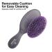 Olivia Garden OG Brush Styler - Black Mini | For Smooth & Shiny Hair | All Hair Types | Scalp Massage | Gentle & Versatile | Removable Cushion - Buy Online on GoSupps.com