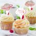 24Pcs Pink Space Cupcake Toppers for Girl - Buy Online on GoSupps.com