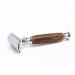 Wowe Double Edge Safety Razor with Bamboo Handle - 1 Razor & 5 Blades for Eco-Friendly Shaving - Buy Online on GoSupps.com