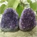 Amethyst Rough Stone 2pcs Natural Uruguay Dream Amethyst Quartz Crystal Cluster Specimen Gifts 500-600g/pc - Buy Online on GoSupps.com