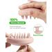Sivlki Scalp Massage Brush | Silicone Shampoo Brush for Dandruff Relief & Hair Growth | Head Massage Tool | Flesh Color - Buy Online on GoSupps.com