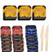 Breakfast Spreads - 30 Individual Portion On-the-Go Cups Trio of Strawberry Blueberry Orange Marmalade & Raspberry Jam Jelly ! Strawberry Jelly - Raspberry Jelly - Blueberry Jelly - Orange Jelly - Comes with 2 wooden Knives and a one of a kind Sticker by 