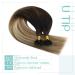 Youngsee 45cm U Tip Hair Extensions | Real Hair Balayage Keratin Bonding | Hot Fusion U Extensions #2/6/24 - 50g - Buy Online on GoSupps.com