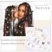 NAISKA 20Pcs Gold Butterfly Hair Braid Dreadlock Clips - Colorful Charms & African Beads Jewelry for Women - Buy Online on GoSupps.com