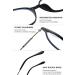 Lanomi Blue Light Filter Reading Glasses for Men & Women - UV400 Protection Anti-Fatigue Oval Frame 2.0 Diopters - Buy Online on GoSupps.com