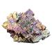 Natural Rock Crystal Cluster Quartz Geode Stone Bismuth ore Rainbow Stone Colorful Specimen for ReikiHome Decor 300g Crystal Cluster (Size : 200g)