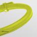 CollarDirect Handmade Soft Padded Round Leather Dog Collar - Adjustable Size for Small & Big Dogs | Available in Black Pink Red Purple Blue & Green (48-53 cm) - Buy Online on GoSupps.com