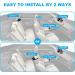 1080P Baby Car Camera Monitor | Night Vision | 5 Inch Wide View Safety Rear Facing Mirror | Baby Must-Have for Newborns - Buy Online on GoSupps.com