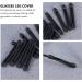 Lurrose Hearing Protection Plugs - 10 Pairs Silicone Glasses Brackets & Hangers for Reading Glasses - Shoulder Pads - Black - International Shipping - Buy Online on GoSupps.com