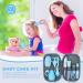 10-Piece Baby Grooming Kit | Newborn Healthcare Essentials Set for Nursery | Blue | Hair Brush, Nail Clipper, Thermometer | Infant Boys Girls - Buy Online on GoSupps.com