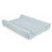 Ceba Baby Cover for diaper support - diaper coverage cover for the 2 -wedge wrappering 50x70 cm - coating for diaper pad made of cotton extra thick and cozy - light blue