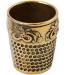 Mtsooning Sewing Thimble  0.9inch Brass Ring Thimbles  Metal Finger Protector  Antique Fingertip Shield Quilting Accessories for Embroidery Needlework Knitting DIY Crafts Tools Gold - Buy Online on GoSupps.com
