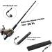 Black Folding Hiking Poles Set - Lightweight & Durable Alpenstocks for Outdoor Walking & Climbing - Buy Online on GoSupps.com