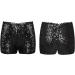 Agoky Girls Shiny Sequins Dance Shorts - Black, 12-16 Years - Buy Online on GoSupps.com