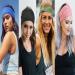 Head Scarfs for Women Wide Headbands Boho Fashion Knotted Hairbands for Adult Women Fashion Bandanas Yoga Sport Hair Accessories (6NColorGreen) - Buy Online on GoSupps.com