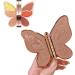 Butterfly Shape Eyeshadow Palette with 6 Shades | High Pigmented Matte Glitter Eye Makeup Long Lasting Waterproof - Waterproof Eye Makeup with Butterfly Shape Travel Size Lucky Koi Color - Buy Online on GoSupps.com