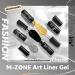 Modelones Gel Polish Nail Art Gel Liner Set - 4 Colors Classic White Black Silver Gold Glitter | French Tip Swirl Nails Design | Soak Off Thin Brush Gel Nail Art Supplies Kit | A-4 Colors Kit - Buy Online on GoSupps.com