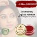 Organic Netra Sindoor - Waterproof Long Lasting Kumkum Paste | Pure Natural Deep Maroon Color | Enriched with Organic Ingredients - 0.2 oz - Buy Online on GoSupps.com