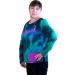 Long Sleeve Chemo Shirt for Women | Easy Chest Port Access | Perfect Gift - Teal Tie-Dye Small - Buy Online on GoSupps.com