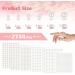 2744 Pcs Stick On Hair Pearls & Face Gems - Self Adhesive Beige Pearl Stickers for Makeup, Nail Art & DIY Crafts - Assorted Sizes - Valentine's Day Gift - Buy Online on GoSupps.com