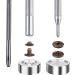 100 Set 12.5mm Snap Fasteners Leather Buttons Kit with Fixing Tools - Press Studs Set - Buy Online on GoSupps.com