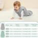 Looxii Baby Sleeping Bag 1.5TOG Cotton Soft Unisex Sleepsack 18-24 Months Grey/Green - Buy Online on GoSupps.com