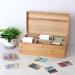 Arkeiliy 1200+ Card Game Case with Sleeves - Large Trading Card Storage Box for Sports, Baseball & Collectible Cards - Buy Online on GoSupps.com