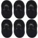 Pocket Hair Palm Combs Portable man Beard Brush Plastic Palm Finger Hand Brush Scalp Massage Combs Shampoo Brush Combs Pet Grooming Brushes Combs for Home Travel use (6Pack)