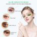 Asybo Aloe Vera Eye Mask - 120 Pcs Under Eye Treatment for Dark Circles Puffiness & Fine Lines - Anti-Aging Hydrating Eye Masks (2 Pack) - Buy Online on GoSupps.com