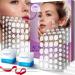 Pimple Patches for Face 4 Sizes 180 Pices Invisible Hydrocolloid Acne Patches with Tea Tree Oil for Covering Zits dots spots V306