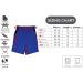 Andrew Scott Boys 7 Pack Basketball Shorts - Black & Assorted Colors - Medium - Buy Online on GoSupps.com
