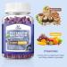 Potassium Magnesium Gummies for Muscle & Heart Health - 99mg Potassium Citrate & 400mg Magnesium Citrate - Chewable Blueberry Supplements - 60 Count - Buy Online on GoSupps.com