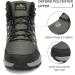 Dannto Men's Winter Snow Hiking Boots - Water Resistant, Fur Lined, Lightweight - Size 10 (Fur-Army Green) - Buy Online on GoSupps.com