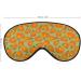 Cartoon Pumpkin Sleep Mask for Women | Adjustable Eye Shades with Elastic Strap - Perfect for Travel & Relaxation - Buy Online on GoSupps.com
