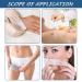 400-Piece Non-Woven Wax Strip Set for Body and Facial Hair Removal - 2 Sizes for Women and Men - Buy Online on GoSupps.com