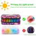 Shop Tnvee Weekly Pill Organizer - 3 Times a Day Travel Case for Vitamins & Supplements (Purple Perlis) - International Shipping Available - Buy Online on GoSupps.com