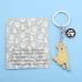 Ensianth Dog Keychain - Perfect Gift for Dog Lovers | Puppy Paw Print Keyring for Dog Owners - Ideal for Mom & Dad - Buy Online on GoSupps.com