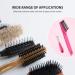 2-Pack Hair Brush Cleaner Tool - mini Comb Cleaning Brush with Plastic Handle - Pink Rake for Home & Salon Use - Buy Online on GoSupps.com