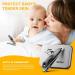BEZOX Safe Kids Nail Clippers - 0.2-Inch Jaw Trimmers for Baby, Infants, Toddlers - Precision Grooming Tool for Tiny Fingers and Toes - Chocolate Black - Buy Online on GoSupps.com