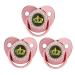 YOLIEN ABDL Lover Little Space Ageplay Adult Size Bling Adult Pacifier (3 Pink)