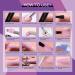 Vrenmol Poly Nails Gel Set: 6 Colors Shiny Black Gold Red Series Nail Extension Kit for Professional Manicure - Red Gold - Buy Online on GoSupps.com