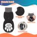 SCENEREAL Double Side Anti-Slip Dog Socks 6-Pack - I Love Dog Pattern, Adjustable Strap, Traction Control - Indoor Paw Protector for Hardwood Floors - Buy Online on GoSupps.com