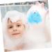 Hemoton Kids Bath Ball - 2pcs Exfoliating Bath Sponge & Loofah Puff | Cartoon Design Shower Wash Ball for Children - Buy Online on GoSupps.com