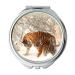 Mirror makeup mirror animal photography animals big cats pocket mirror portable mirror