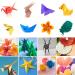 Origami Paper 50 Colors 100 Sheets 6 x 6 - Double Sided Origami Kit for Crafts - Buy Online on GoSupps.com