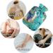 NAANLE Hot Water Bottle with Stone Marble Cover | 1L Heat Bottle for Back Pain Relief & Cold Therapy | Perfect Hand & Foot Warmer - Buy Online on GoSupps.com