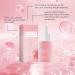 Rose Pink Peptide Serum Pink Glow Serum Peptide Whitening Serum Niacinadmie Serum Hydrating & Moisturizing & Firming Uneven Skin Tone Pore Care Korean Skincare (1) - Buy Online on GoSupps.com