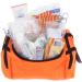 Dixie EMS First Responder Fully Stocked Trauma First Aid Kit - Orange - Buy Online on GoSupps.com