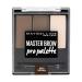 GEMEY MAYBELLINE 4 Deep Brown Kit Dark Eyebrow Palette