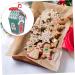 ifundom 10pcs Nougat Box Containers for Food Cookies Party Favors Paper Candy Bags Ornament Biscuit 19.5x9.5x7cm Green - Buy Online on GoSupps.com